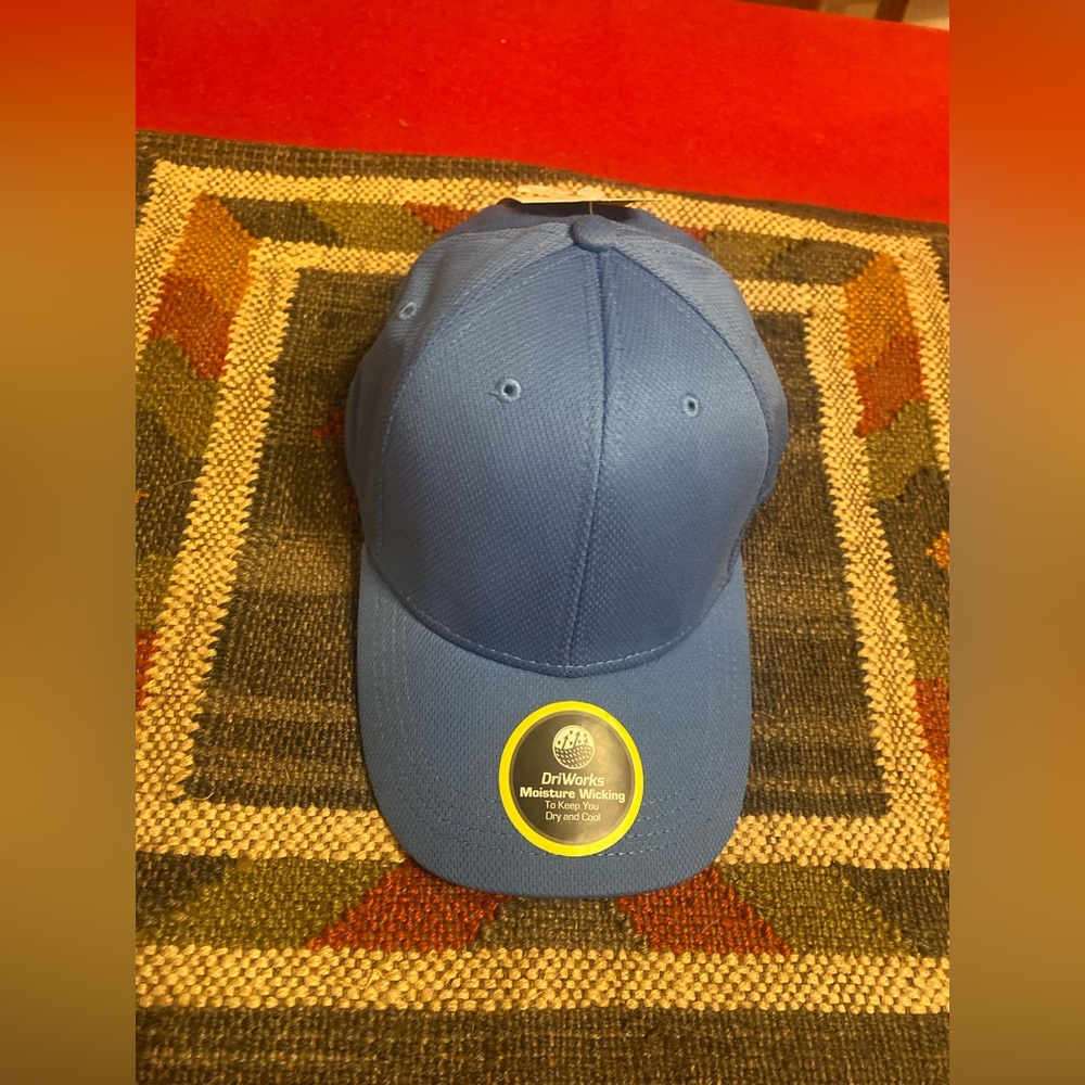 NWT Men’s or women’s L-XL Blue DriWorks Baseball Cap